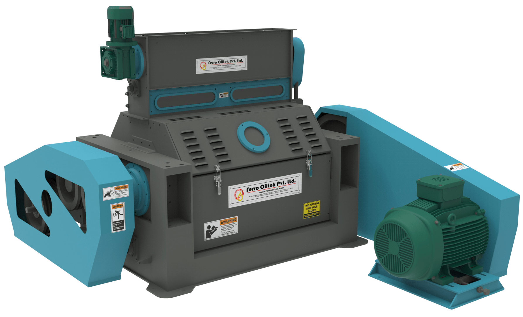 Ferrooiltek High Performance Edible Oilseed Flaker