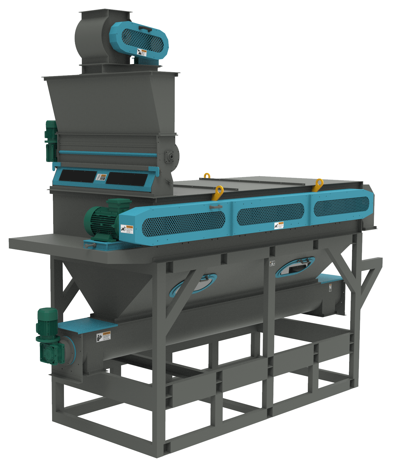 FX-PBTSC : Pneumatic Basket Type Seed Cleaner