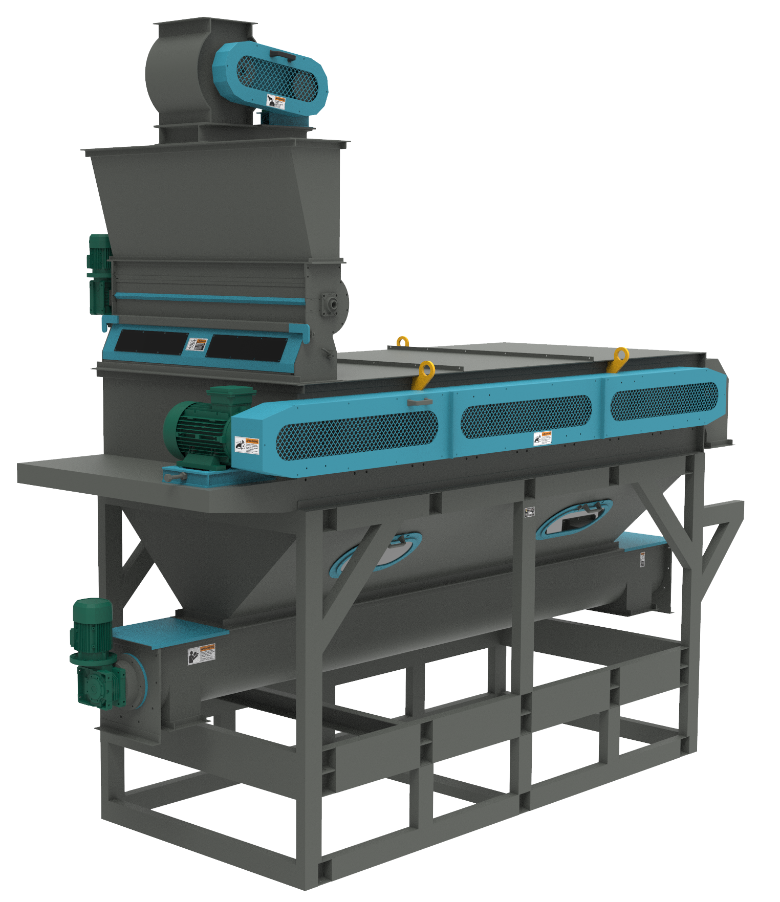 FX-PBTSC : Pneumatic Basket Type Seed Cleaner