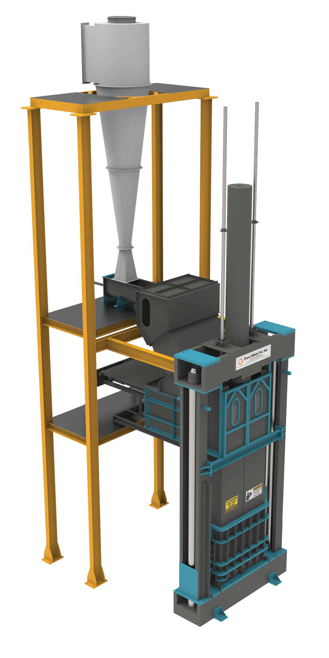 FX-SBBP : Single Box Cotton Fibre Baling Press