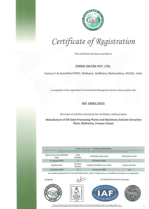 ISO 14001 MKU