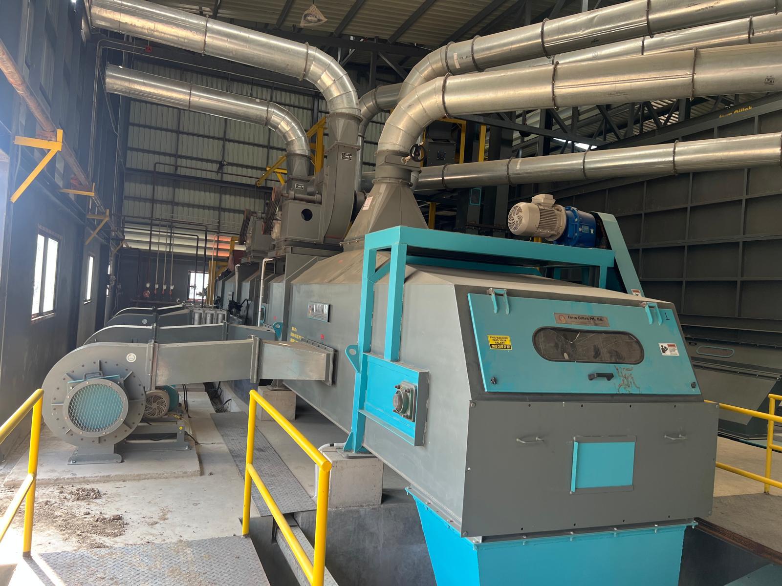 Horizontal Dryer Cooler