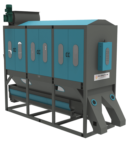 FX-RDPC: Máquina Pré-limpadora de Tambor Rotativo